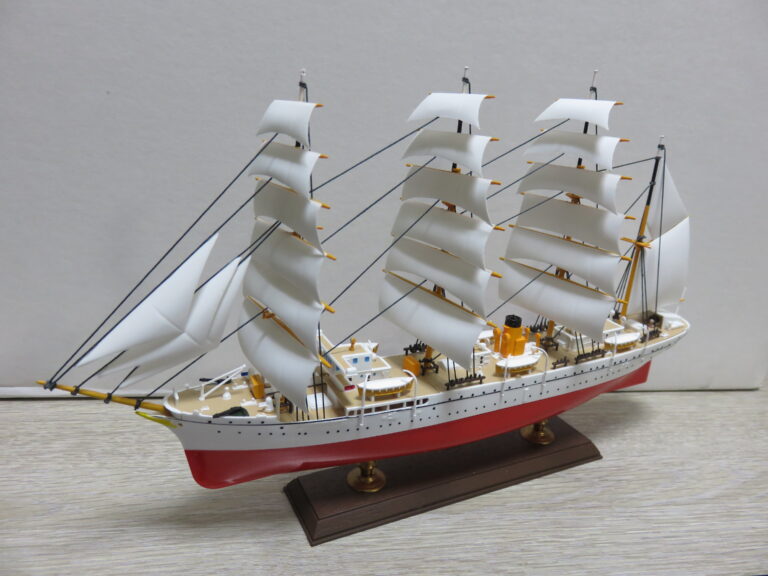 イマイ 1/ 160 木製帆船模型 新日本丸木製未組立キット - 模型製作用品